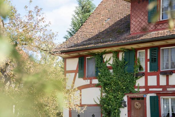 Neubauprojekt Naturblick Dörflingen: Dörflingen besticht durch wunderschöne, traditionelle Riegelbauten