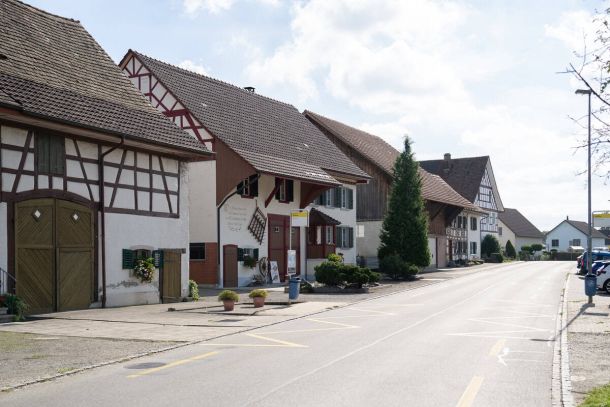 Neubauprojekt Naturblick Dörflingen: Dörflingen besticht durch wunderschöne, traditionelle Riegelbauten