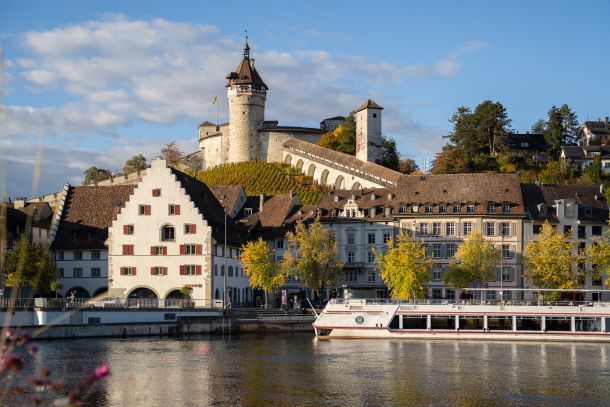Neubauprojekt Naturblick Dörflingen: Ganz in der Nähe, Schaffhausen mit dem weltberühmten Munot