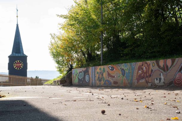 Neubauprojekt Naturblick Dörflingen: Die Schule und der Kindergarten befinden sich in unmittelbarer Nähe