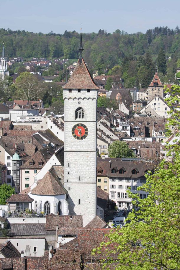 Neubauprojekt Naturblick Dörflingen: Ganz in der Nähe, die Stadt Schaffhausen
